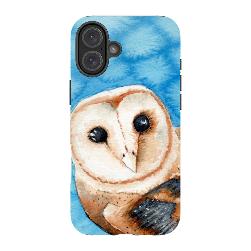 Owly MacOwlface by Hicksy — iPhone 16 Plus Tough Case — Finnaij