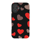 Red Hearts — iPhone 16 Plus Tough Case — Finnaij