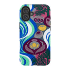 Sauna Bloom Motif by Aino Kallio — iPhone 16 Plus Tough Case — Finnaij