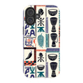Market Day Icons by Ada Okoye — iPhone 16 Plus Tough Case — Finnaij