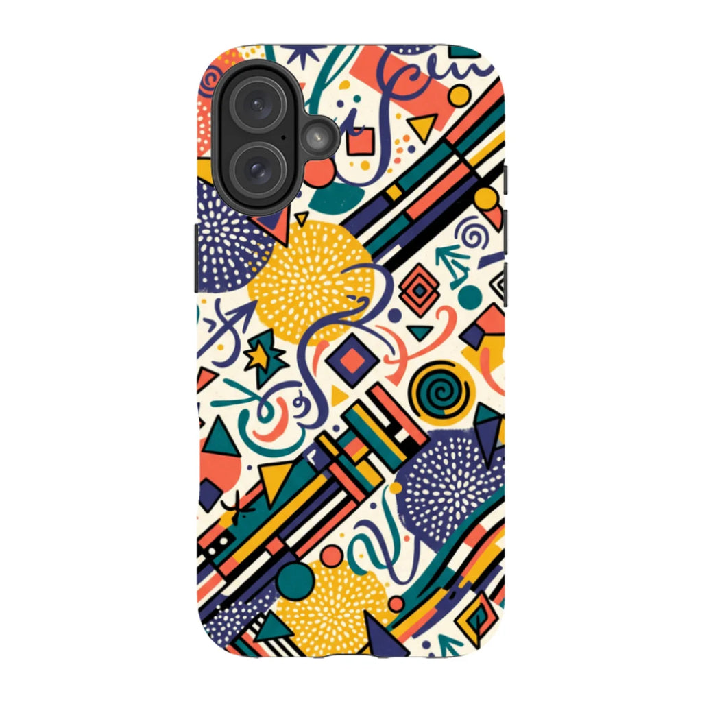 Festival Confetti (Daylight) by Ada Okoye — iPhone 16 Plus Tough Case — Finnaij