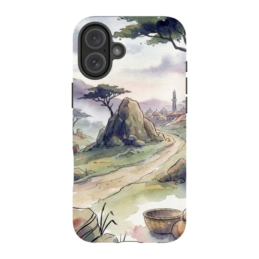 Jos Plateau Cool Light by Tobi Akinyemi — iPhone 16 Plus Tough Case — Finnaij