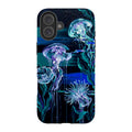 Deep-Sea Underwater Botanical Fantasy by Frida Lövström — iPhone 16 Plus Tough Case — Finnaij