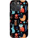 Nordic Ornament Black — iPhone 16 Pro Max iPhone Bio-degradable Case — Finnaij