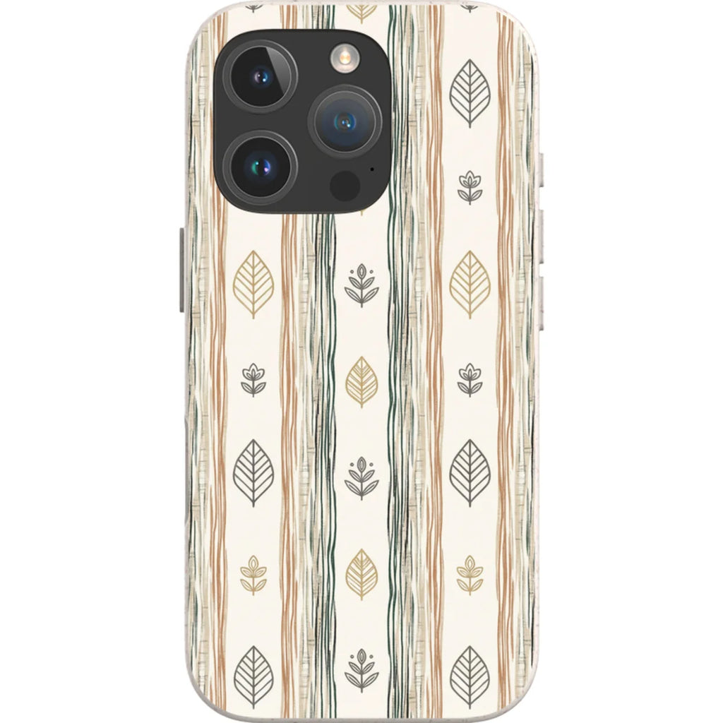 Birch Linen Harmony by Elsi Vaarala — iPhone 16 Pro Max iPhone Bio-degradable Case — Finnaij