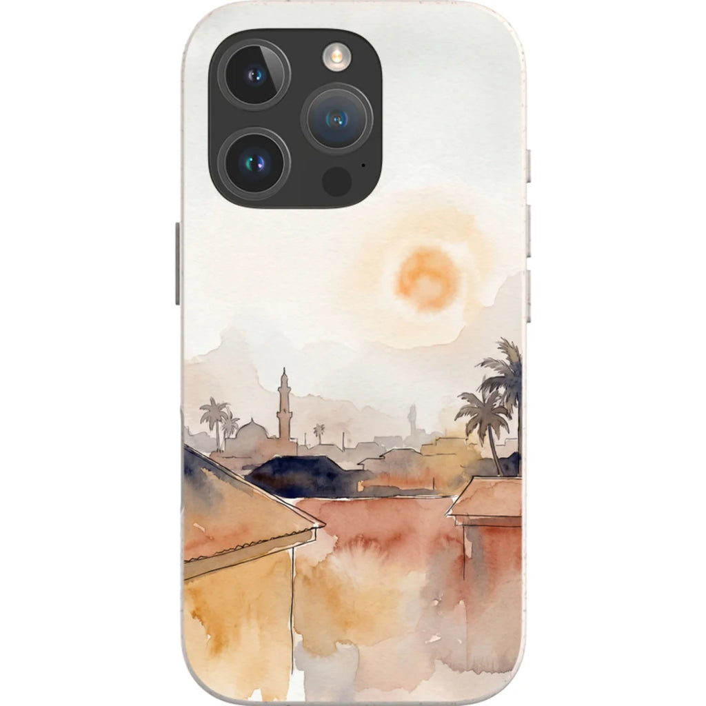 Harmattan Sky by Tobi Akinyemi — iPhone 16 Pro Max iPhone Bio-degradable Case — Finnaij