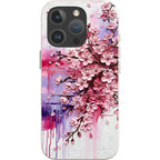 Cherry Blossoms by Frida Lövström — iPhone 16 Pro Max iPhone Bio-degradable Case — Finnaij