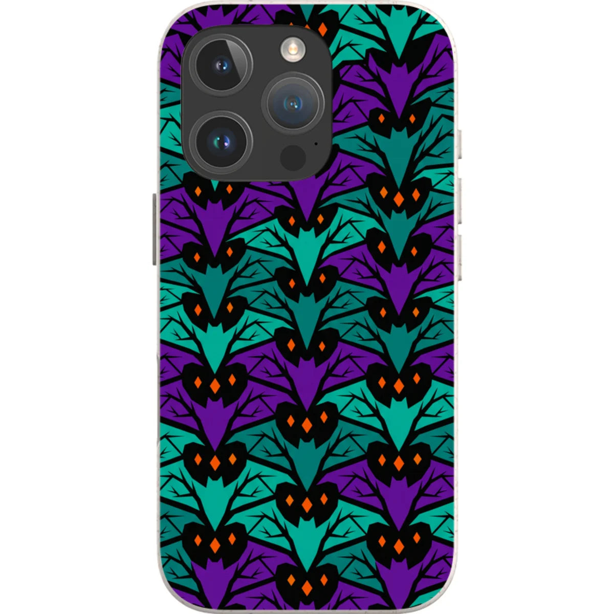 Bat Forest — iPhone 16 Pro Max Bio-degradable Case — Finnaij