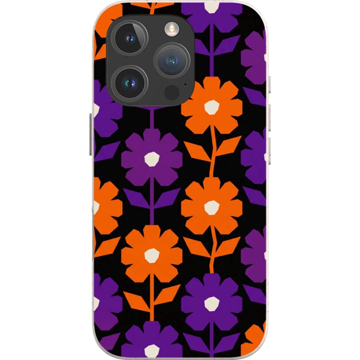 Haunted Bloom — iPhone 16 Pro Max Bio-degradable Case — Finnaij