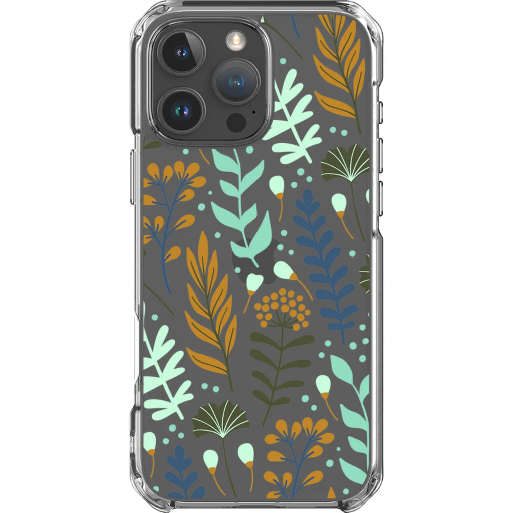 Wild Floral — iPhone 16 Pro Max Clear Impact Case — Finnaij