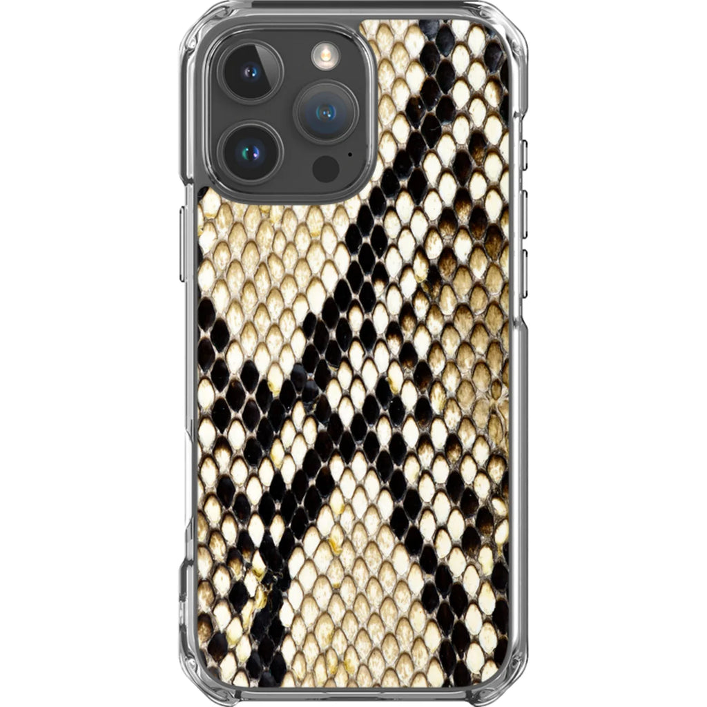 Serpent Chic — iPhone 16 Pro Max Magsafe Clear Impact Case — Finnaij