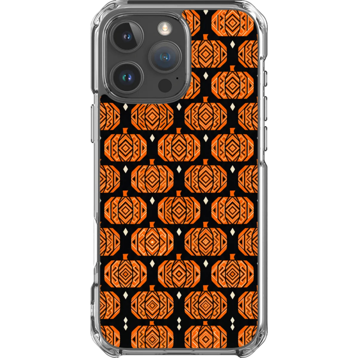 Pumpkin Runo — iPhone 16 Pro Max Magsafe Clear Impact Case — Finnaij