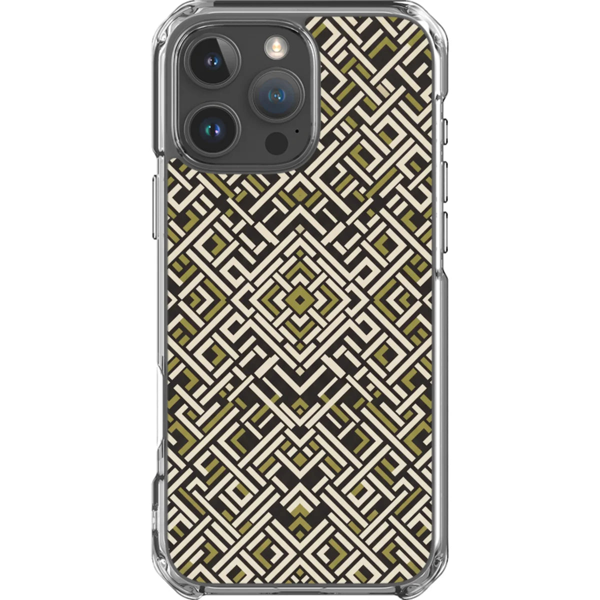 Bone Kuba — iPhone 16 Pro Max Magsafe Clear Impact Case — Finnaij