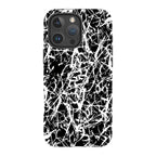 Black-White Grunge — iPhone 16 Pro Max Magsafe Tough Case — Finnaij