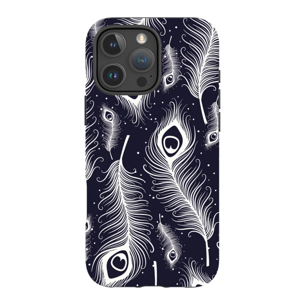 Feathers in Bloom — iPhone 16 Pro Max Magsafe Tough Case — Finnaij