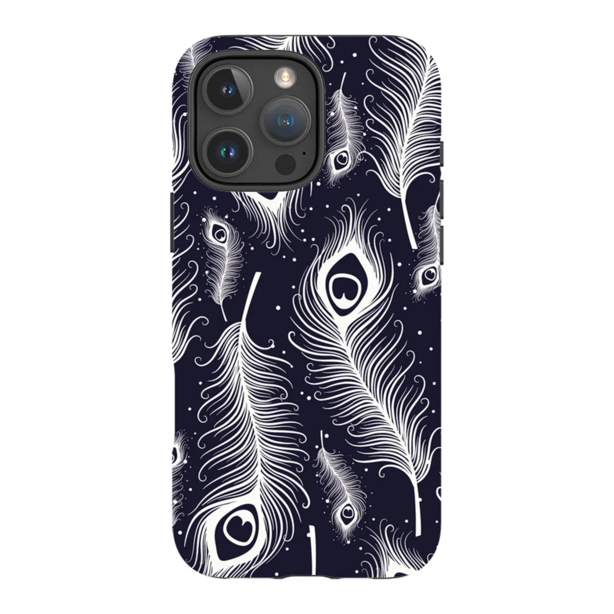 Feathers in Bloom — iPhone 16 Pro Max Magsafe Tough Case — Finnaij