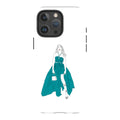 Blue Dress by Keagan Haight — iPhone 16 Pro Max Magsafe Tough Case — Finnaij