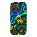 Aurora Birch Bloom by Aino Kallio — iPhone 16 Pro Max Magsafe Tough Case — Finnaij