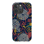 Adire Nightfall by Ada Okoye — Magsafe Tough Case for iPhone — Finnaij