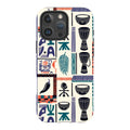Market Day Icons by Ada Okoye — iPhone 16 Pro Max MagSafe Tough Case — Finnaij