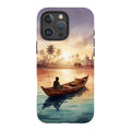 Lagoon Morning by Tobi Akinyemi — iPhone 16 Pro Max MagSafe Tough Case — Finnaij