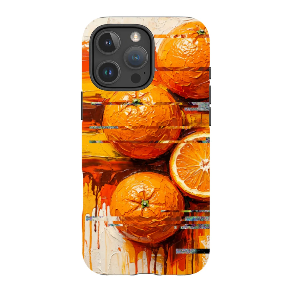 Oranges and Citrus Still Life by Frida Lövström — iPhone 16 Pro Max Magsafe Tough Case — Finnaij