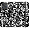 Black-White Grunge — iPhone 16 Pro Max Wallet Case — Finnaij