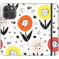 Botanical Doodle — iPhone 16 Pro Max Wallet Case — Finnaij