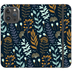 Wild Floral Vegan Leather — iPhone 16 Pro Max Wallet Case — Finnaij