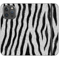 Zebra Groove — iPhone 16 Pro Max Wallet Case — Finnaij