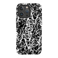 Black-White Grunge — iPhone 16 Pro Max Tough Case — Finnaij