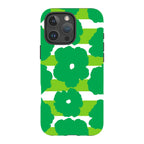 Bold Floral Green — iPhone 16 Pro Max Tough Case — Finnaij