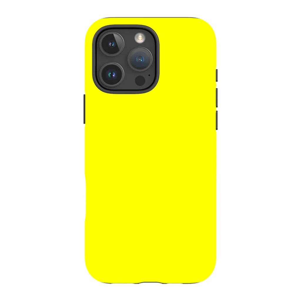 Rainbow Series Yellow — iPhone 16 Pro Max Tough Case — Finnaij