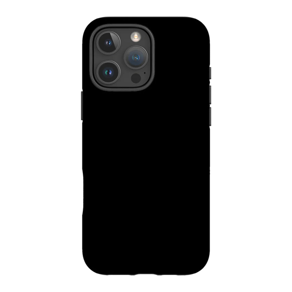 Simple Range Black — iPhone 16 Pro Max Tough Case — Finnaij