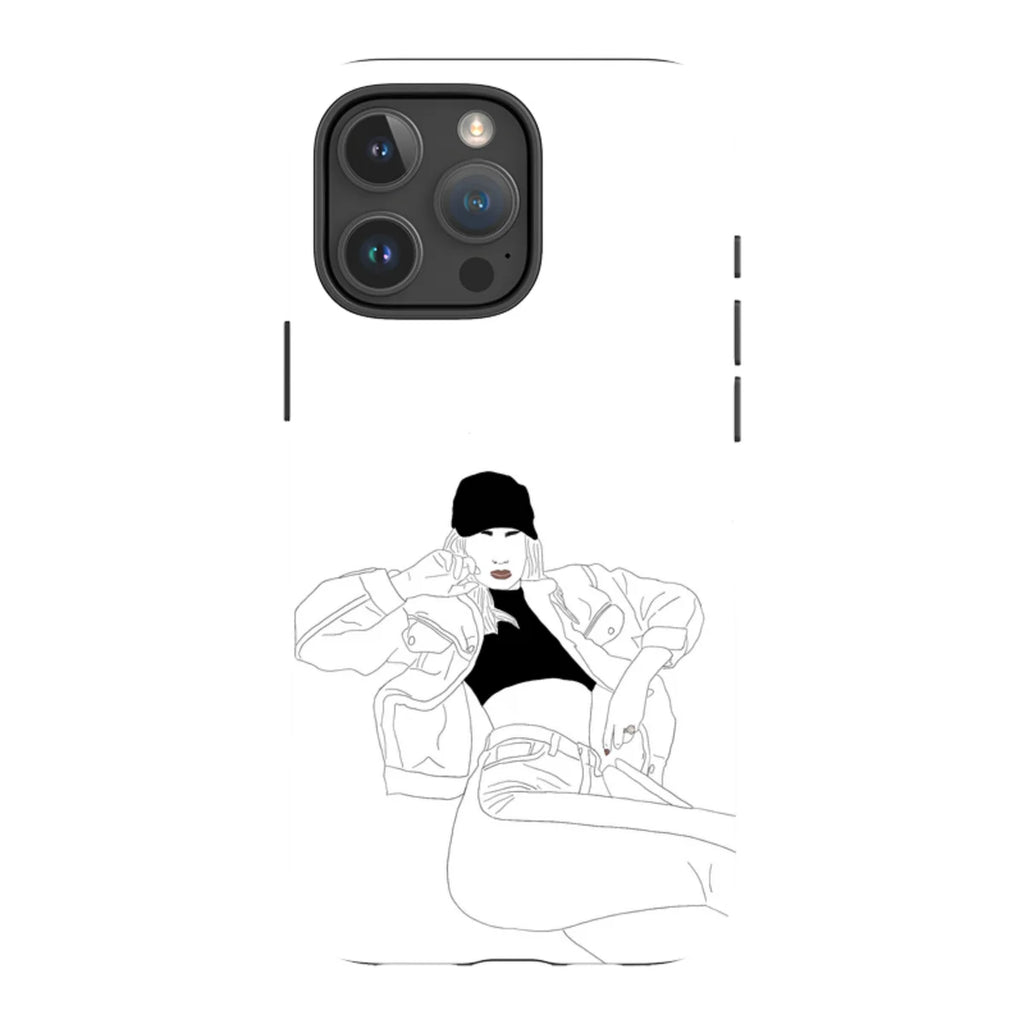 Black Cap by Keagan Haight — iPhone 16 Pro Max Tough Case — Finnaij