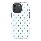 Monogram Snow — iPhone 16 Pro Max Tough Case — Finnaij