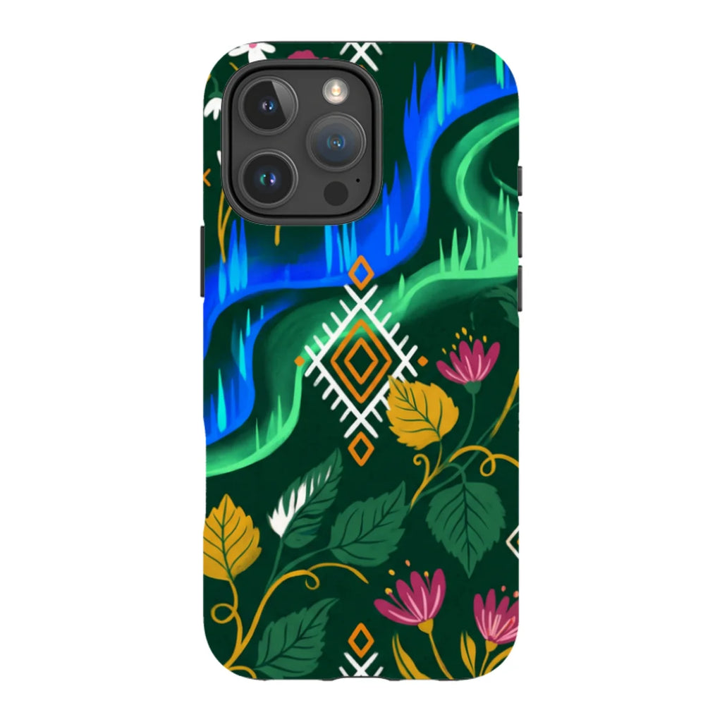 Aurora Birch Bloom by Aino Kallio — iPhone 16 Pro Max Tough Case — Finnaij