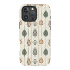 Birch and Linen Pattern by Elsi Vaarala — iPhone 16 Pro Max Tough Case — Finnaij