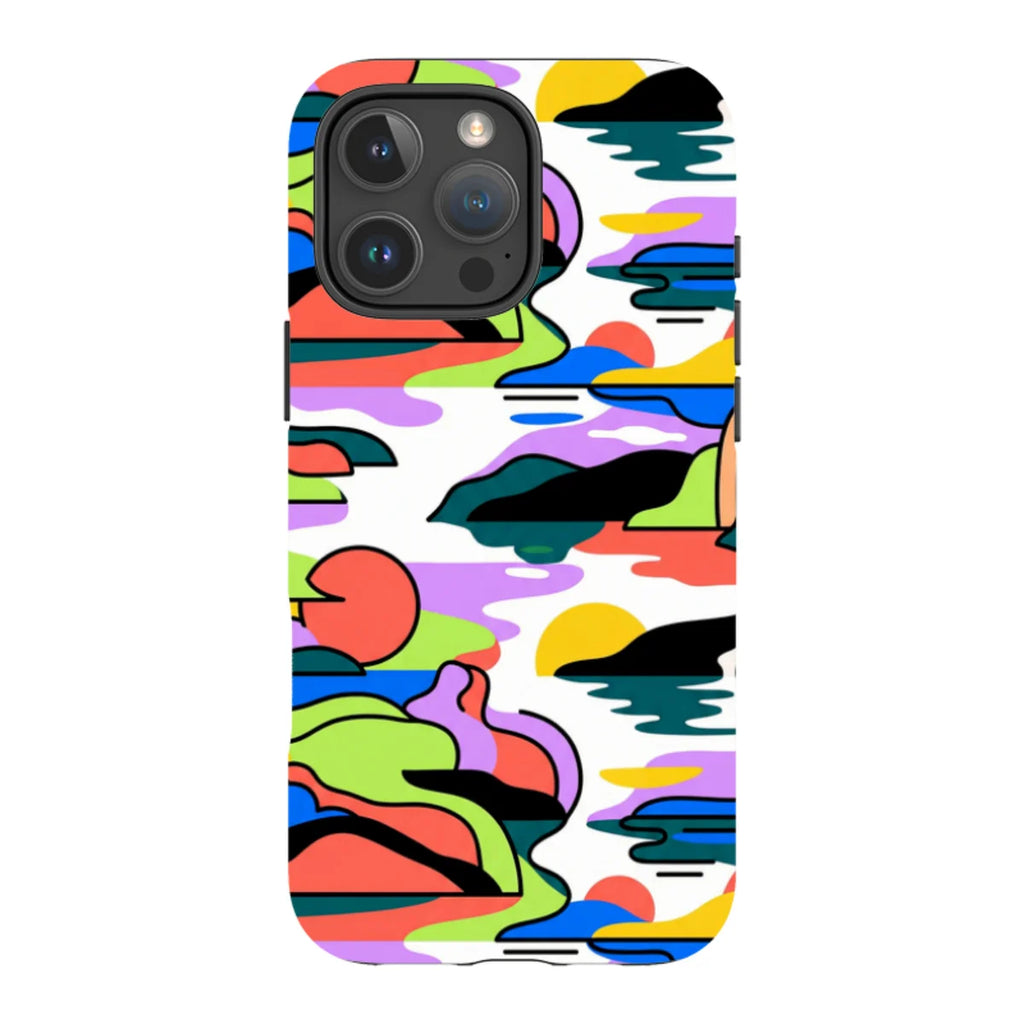 Archipelago Color Motion by Salla Niemi — iPhone 16 Pro Max Tough Case — Finnaij