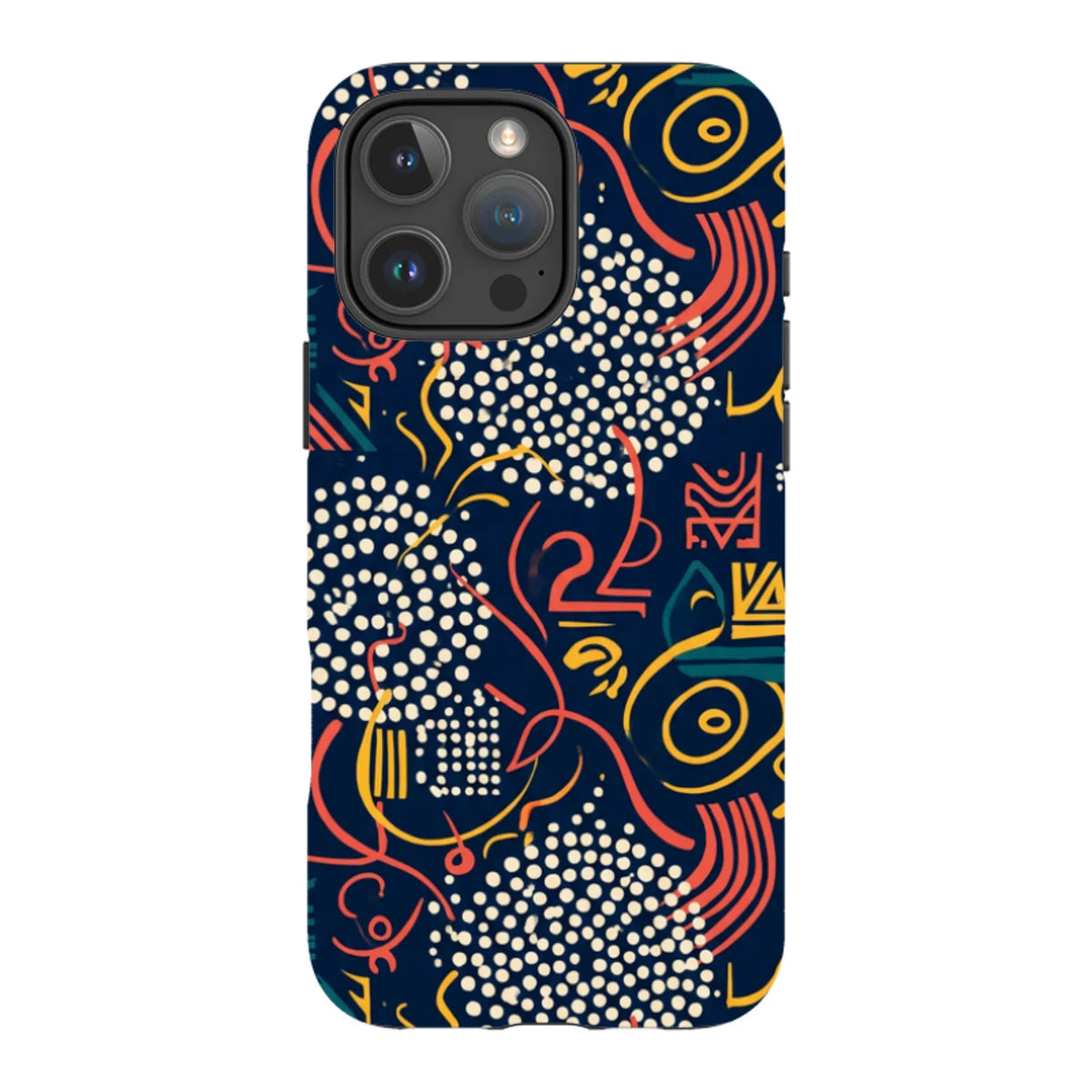 Adire Nightfall by Ada Okoye — Tough Case for iPhone — Finnaij