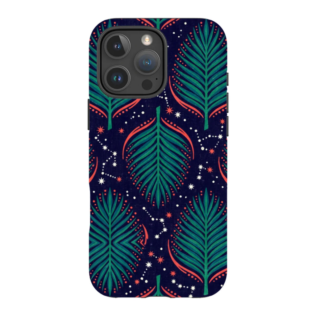 Palm Frond Constellations by Ada Okoye — iPhone 16 Pro Max Tough Case — Finnaij