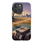 Aso-Oke Accent in the Landscape by Tobi Akinyemi — iPhone 16 Pro Max Tough Case — Finnaij