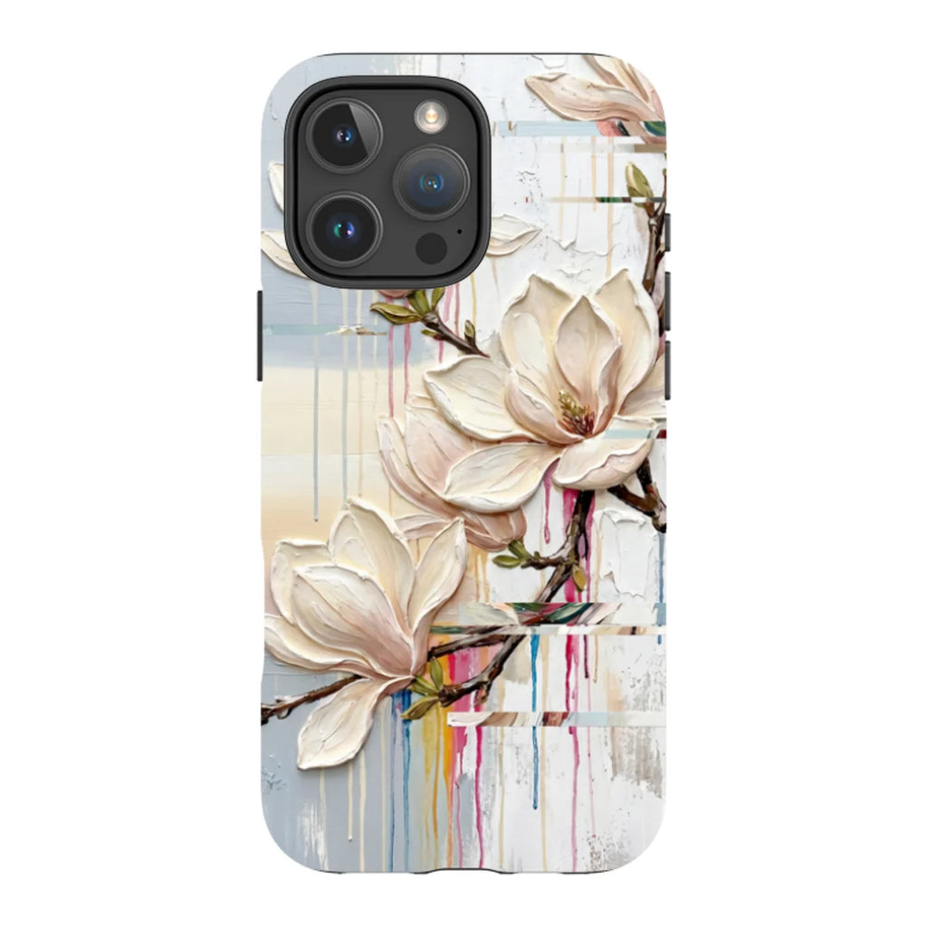 Magnolia Branches by Frida Lövström — iPhone 16 Pro Max Tough Case — Finnaij