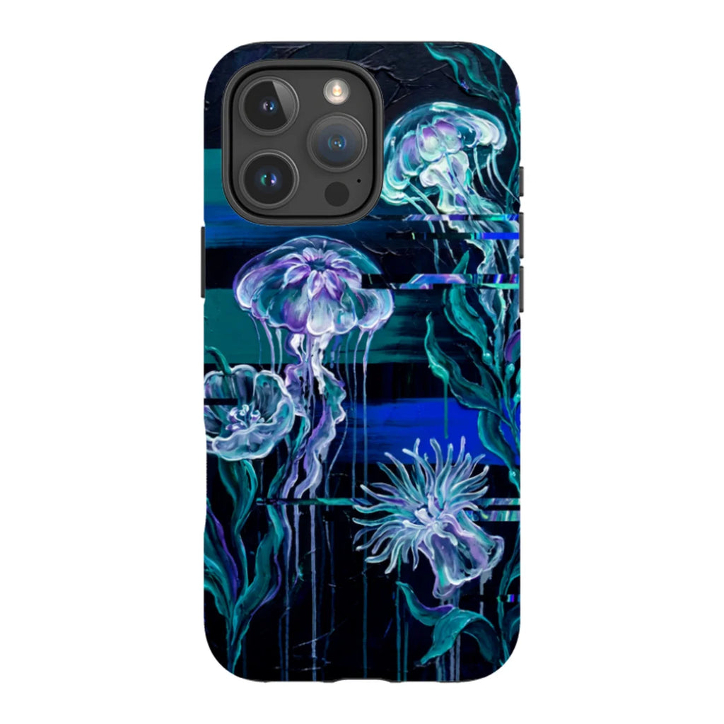 Deep-Sea Underwater Botanical Fantasy by Frida Lövström — iPhone 16 Pro Max Tough Case — Finnaij