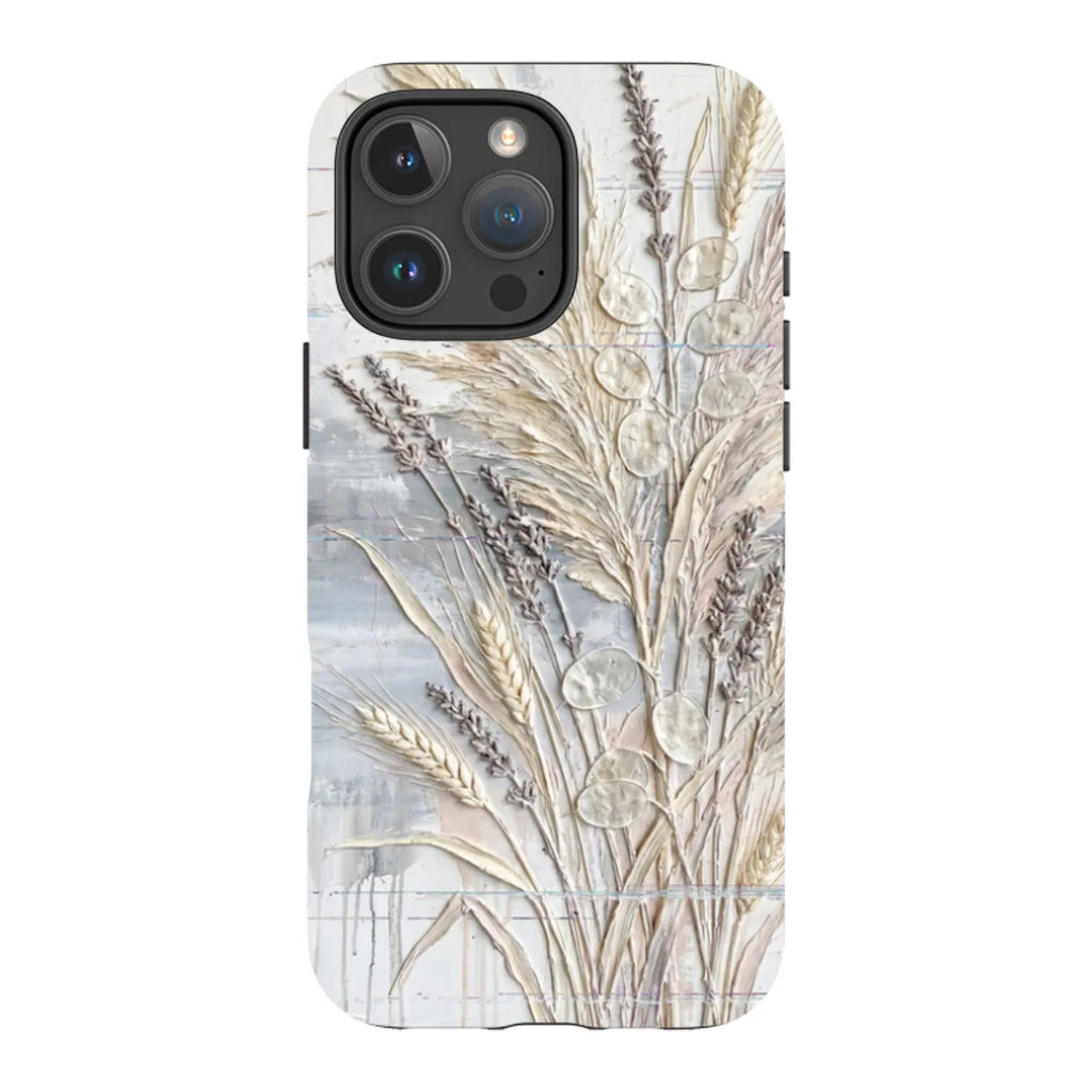 Dried Flowers and Grasses by Frida Lövström — iPhone 16 Pro Max Tough Case — Finnaij