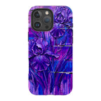 Iris Flowers by Frida Lövström — iPhone 16 Pro Max Tough Case — Finnaij