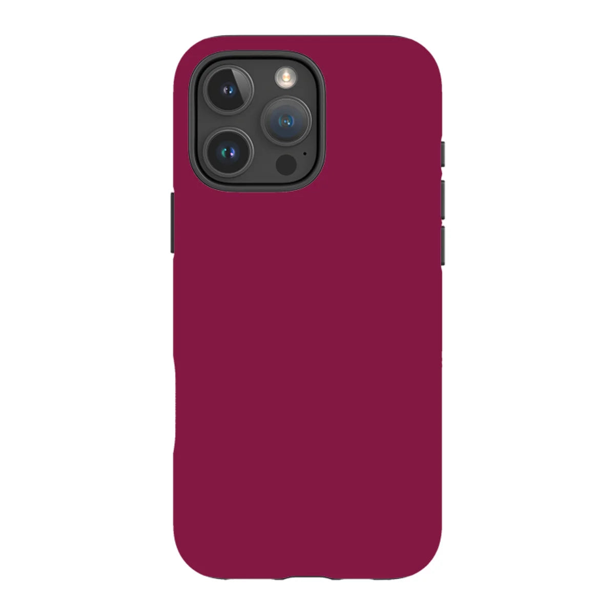 Simple Range Burgundy Orchid — iPhone 16 Pro Max Tough Case — Finnaij