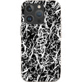 Black-White Grunge — iPhone 16 Pro iPhone Bio-degradable Case — Finnaij