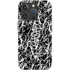 Black-White Grunge — iPhone 16 Pro iPhone Bio-degradable Case — Finnaij