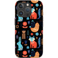 Nordic Ornament Black — iPhone 16 Pro iPhone Bio-degradable Case — Finnaij